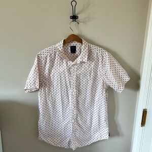 RVCA Slim Fit Paisley button up